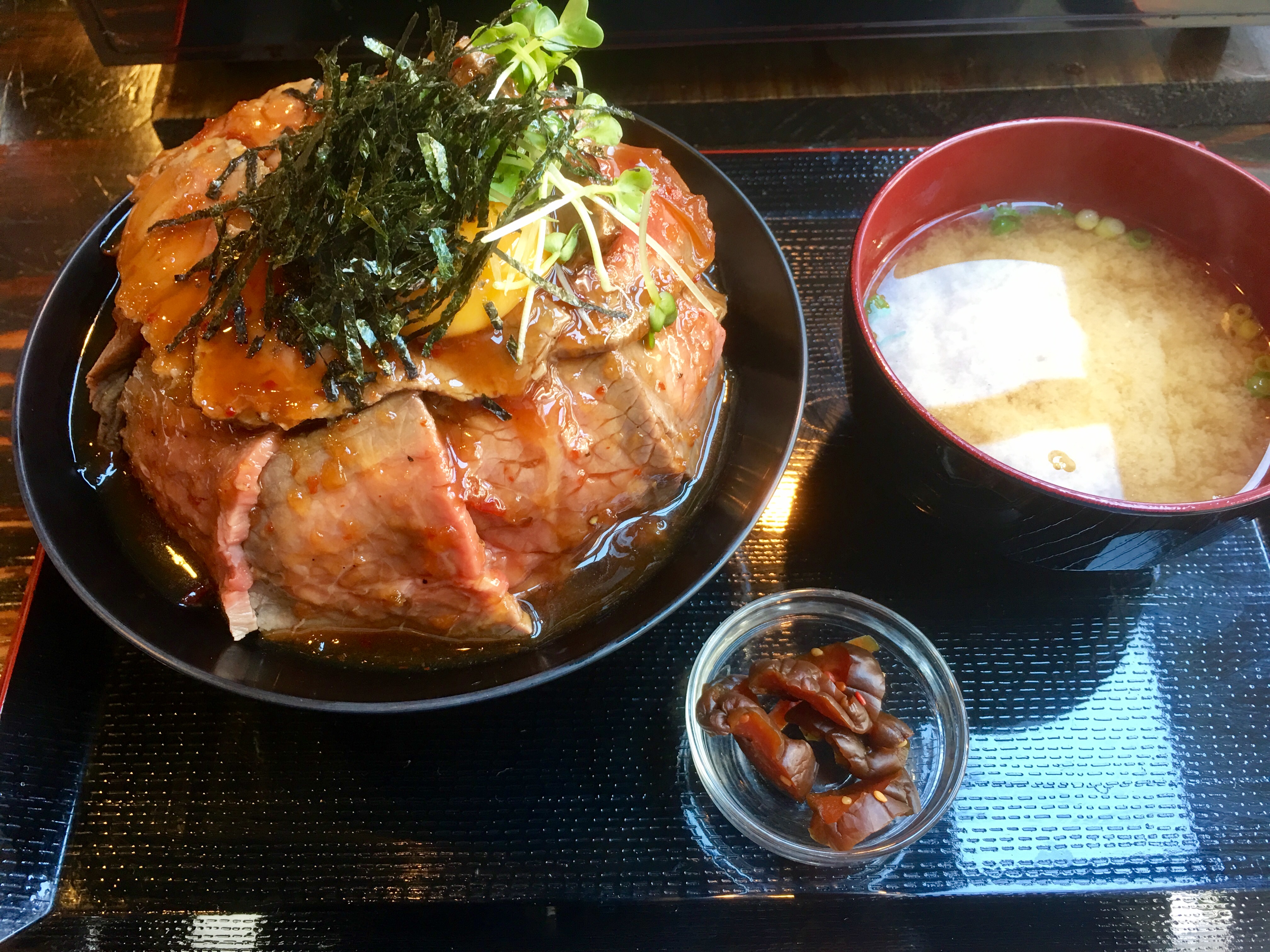 焼肉あさだでローストビーフ丼 テクニカルへの道 Road To Tecnical