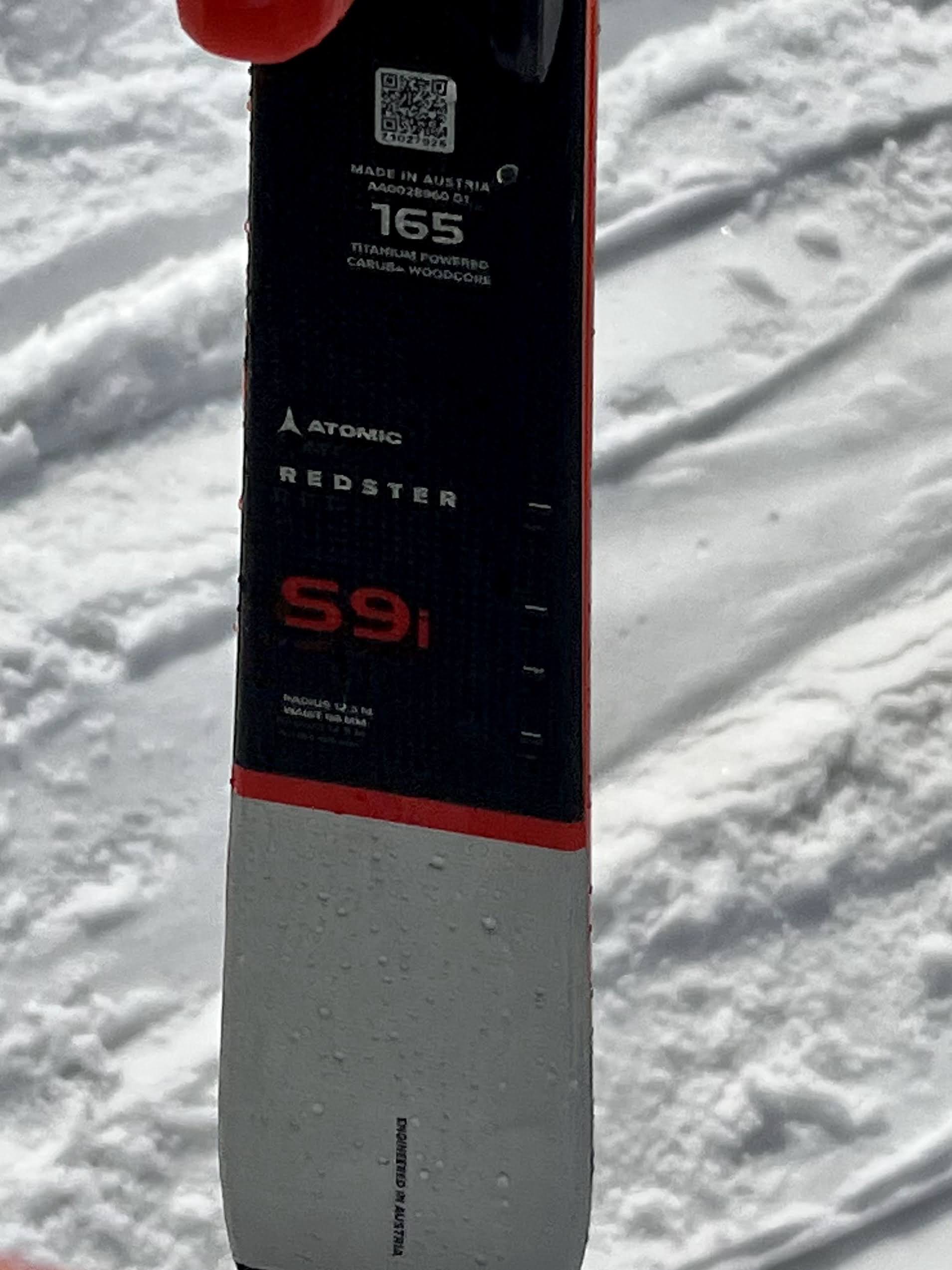 ATOMIC REDSTER S9I X12GW REVOSHOCKS 165cm