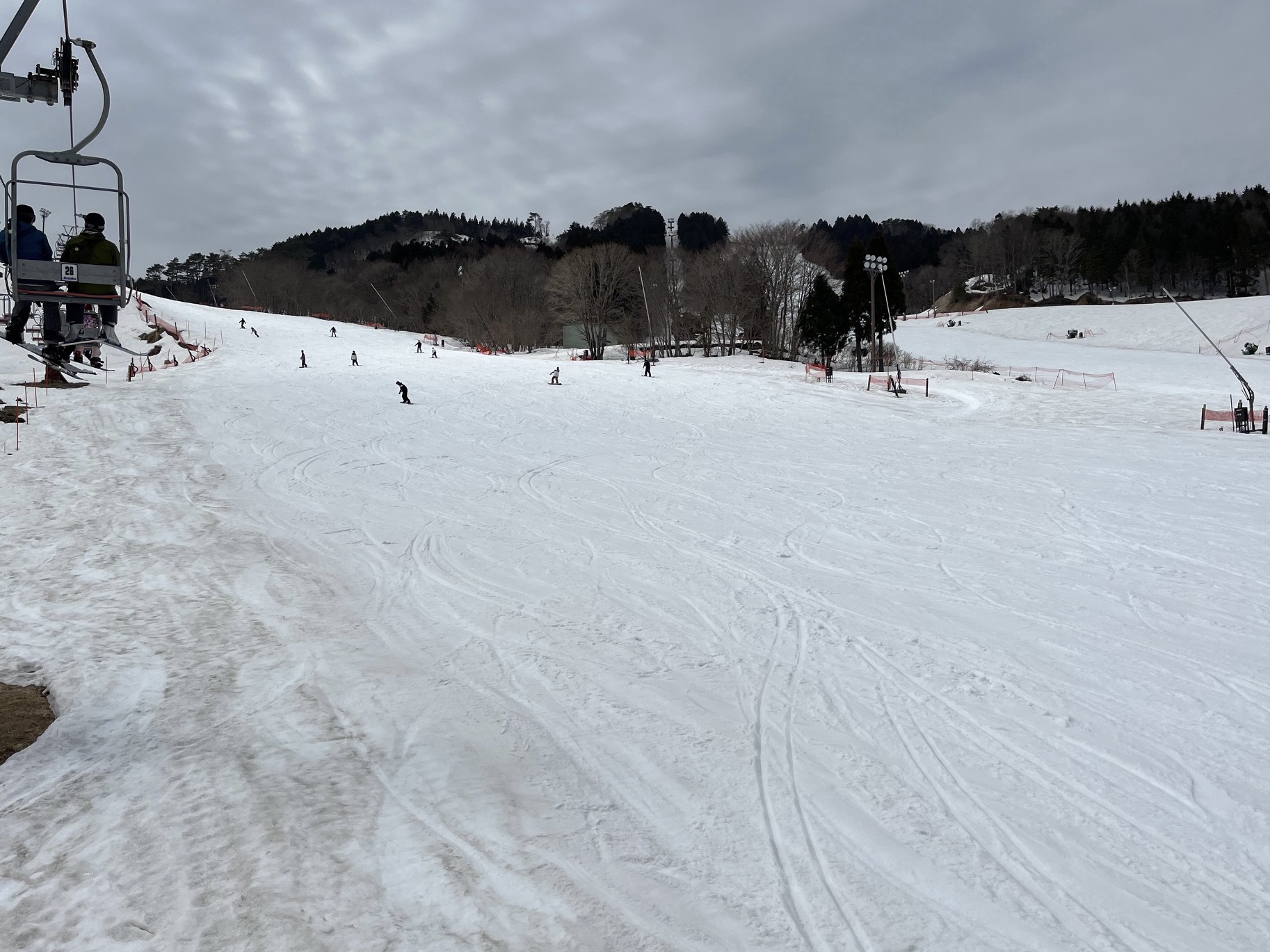 2022/2023シーズンスキー17日目　ちくさ高原