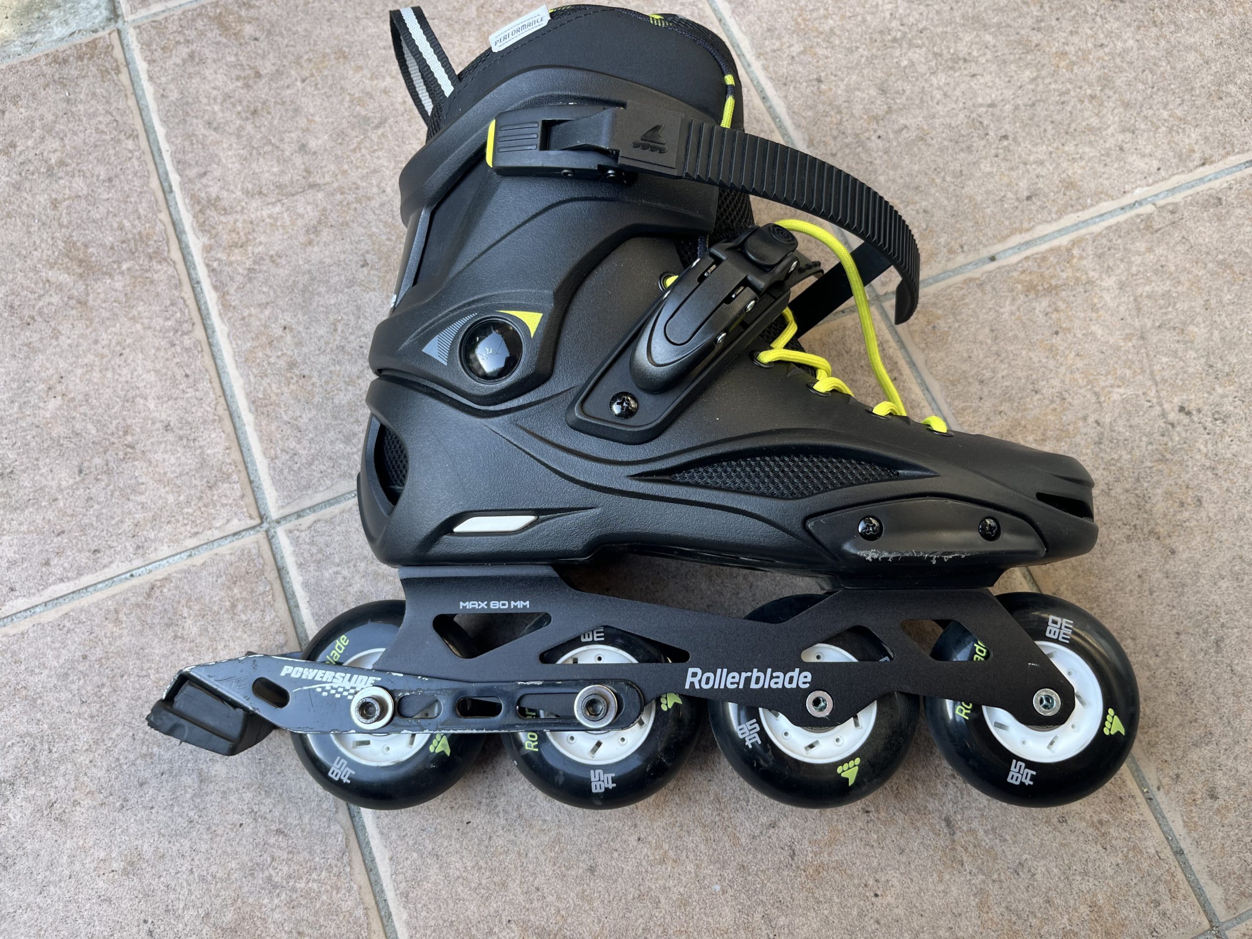 ローラーブレードPSブレーキ