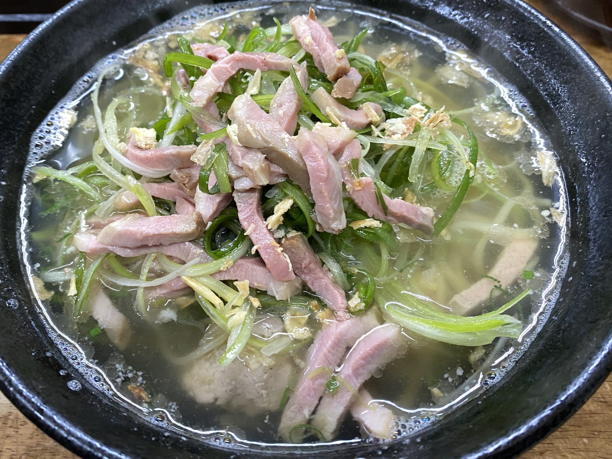 麺哲　親鴨ネギそば