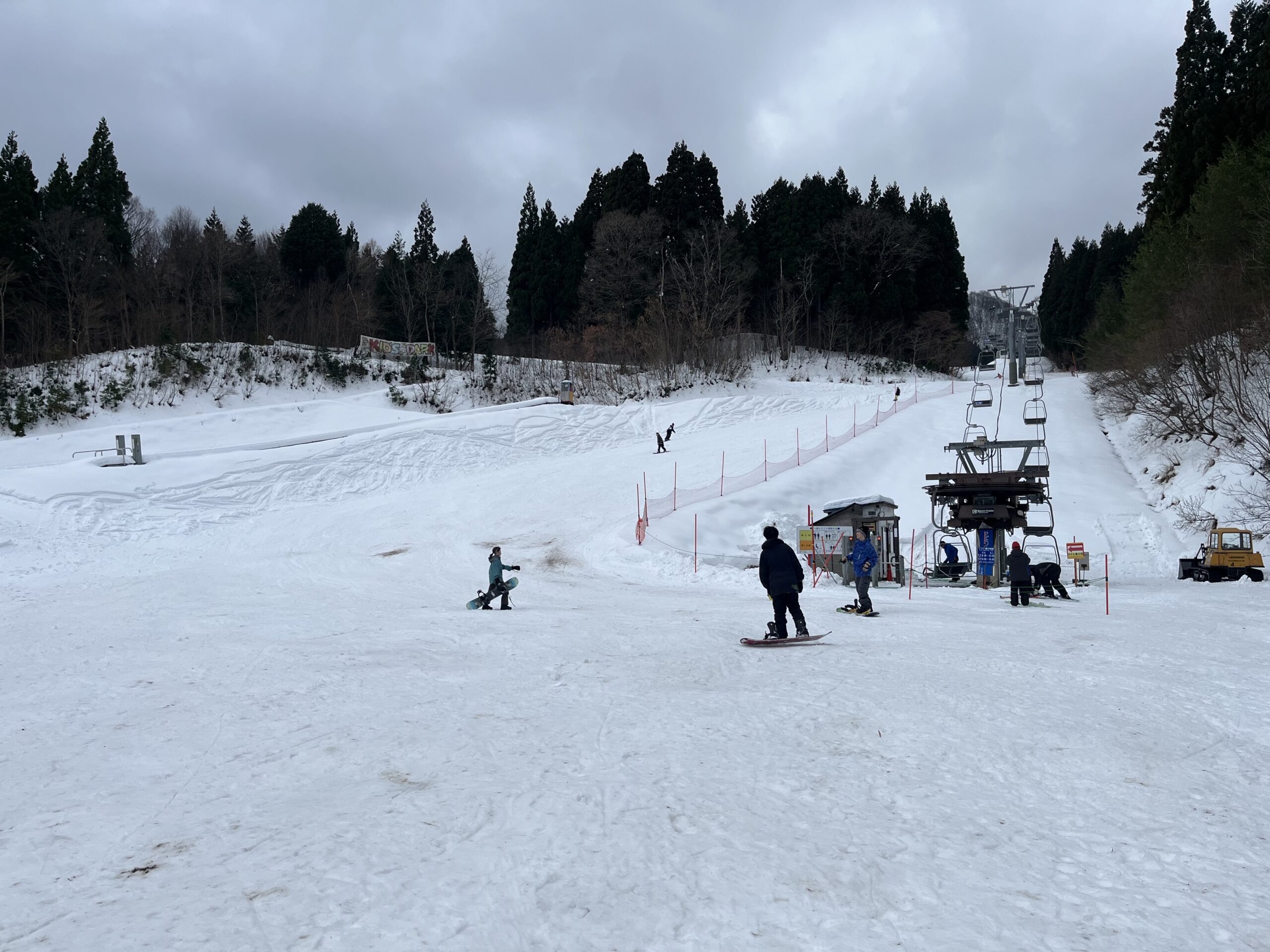 2025ハチ北初滑り