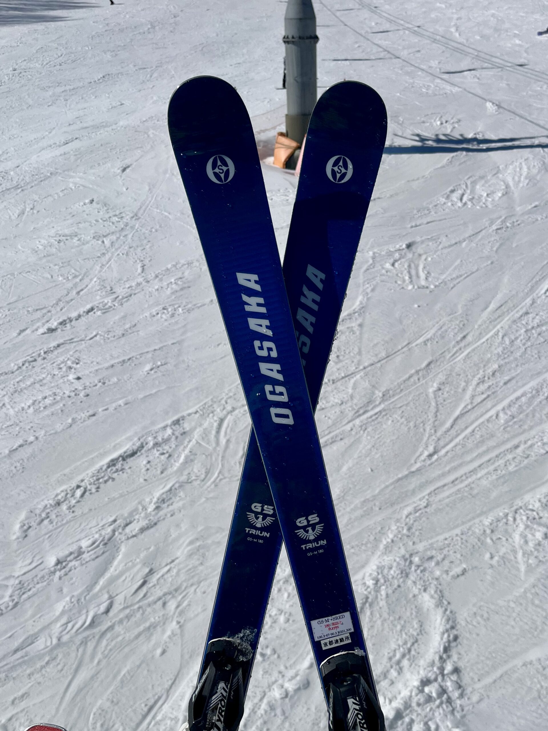 オガサカトライアンGS−M180cm＋ SREDプレート