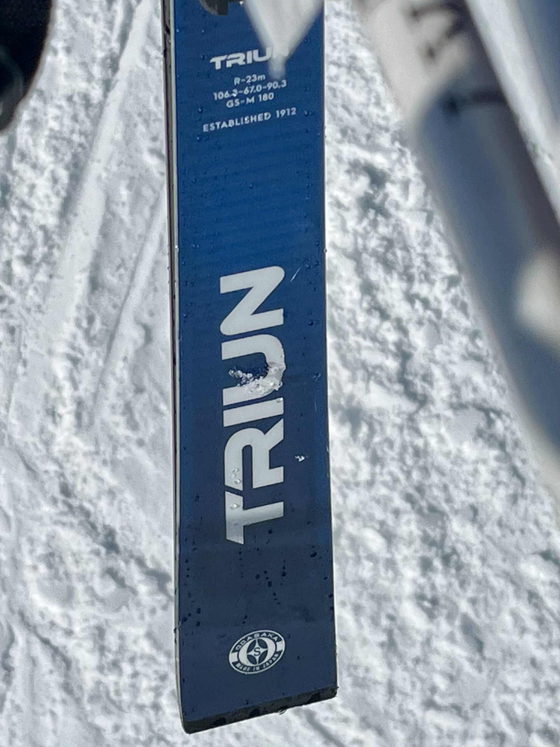 オガサカトライアンGS−M180cm+ SREDプレート