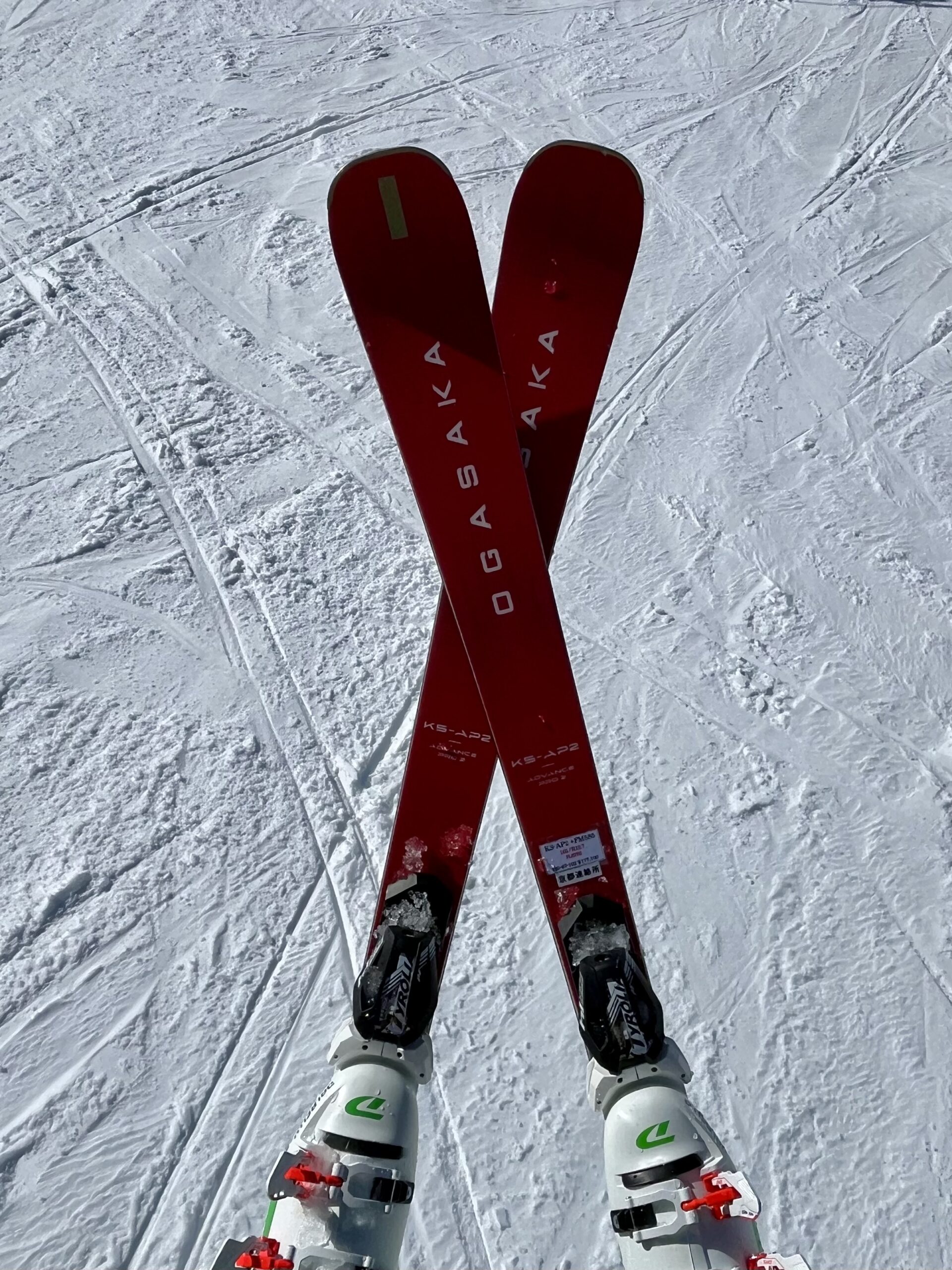 オガサカケオッズAP2 165cm＋ FMプレート